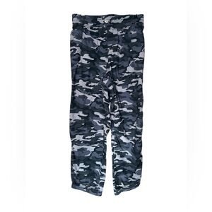 Calvin Klein Black & Gray Camouflage Performance Pants